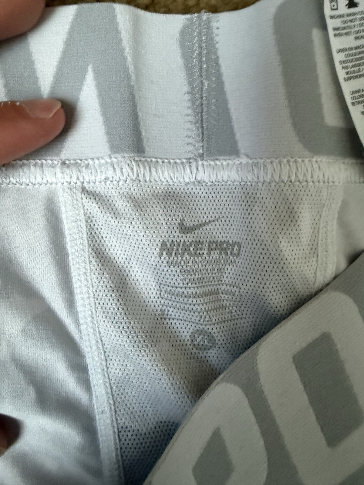 Nike Pro Hypercool Training Tights Compression Wh… - image 8