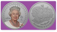 1/4 oz Silver 2022 Queen Elizabeth II: A Portrait of Queen Elizabeth II  Canada 