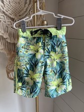 Hurley boys swim trunks adjustable waist size 6