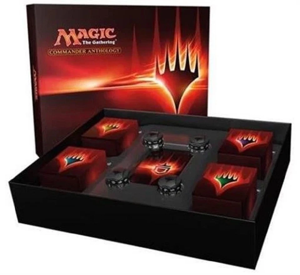 Box Set ~ COMMANDER ANTHOLOGY Volume 1 MtG sealed Four 100 Card Deck Magic WotC - Image 3 of 3