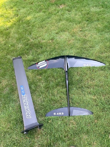 SabFoil/Moses Wingfoil 940 Front Wing 483 Rear wing and 84 cm carbon mast