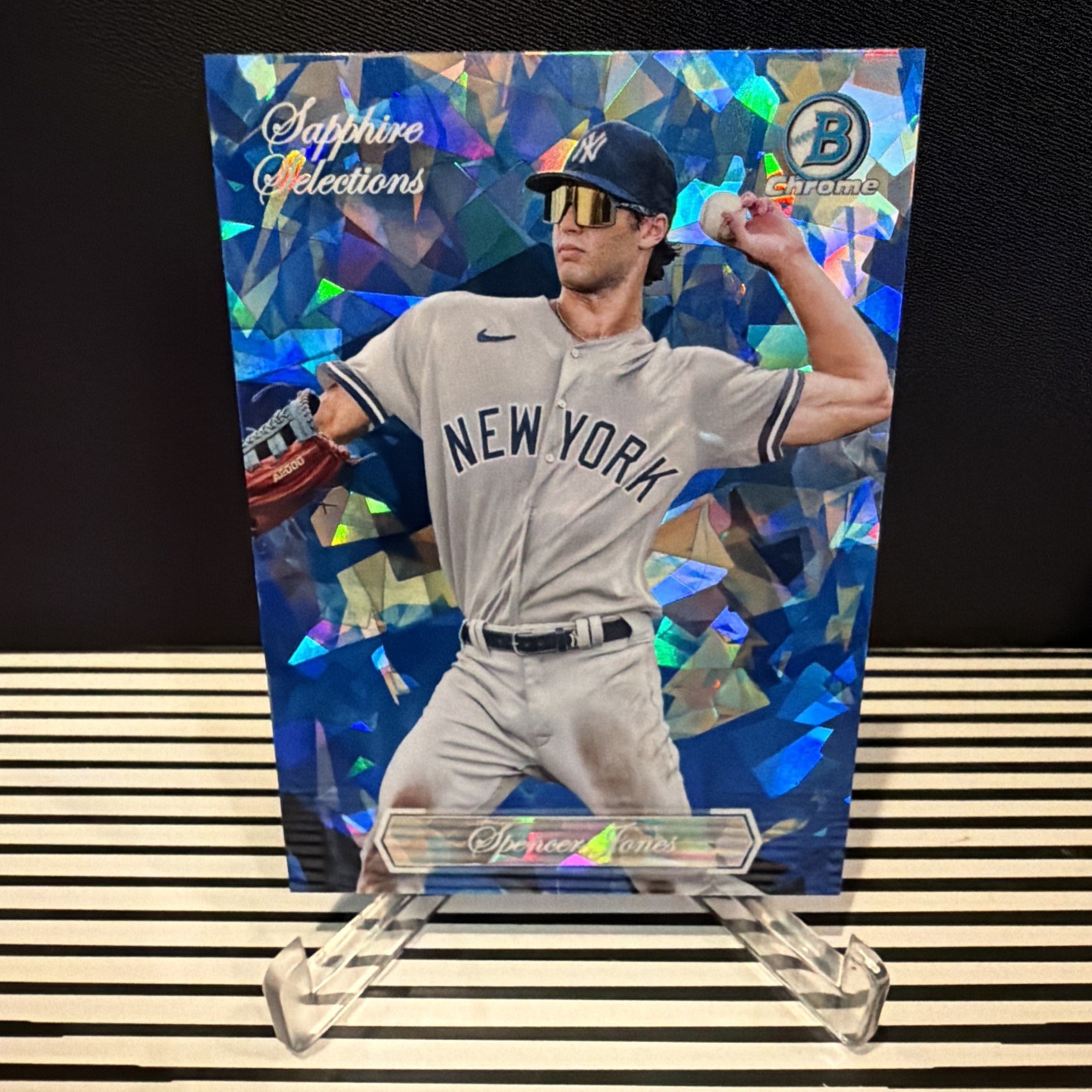 Spencer Jones 2023 Bowman Chrome Sapphire Edition Sapphire Selections #BSS-4