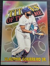 Vladimir Guerrero Jr. 2026 Topps Series 1 Titans of the Game #TOG-17, BLUE JAYS