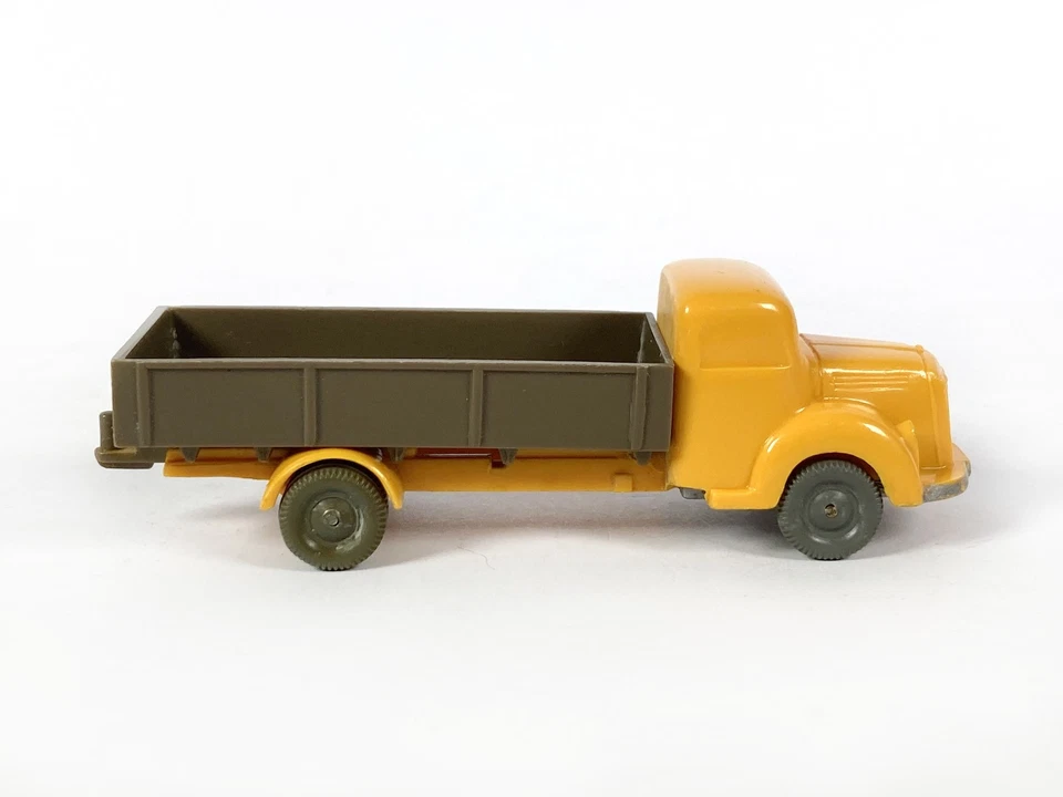 Lot 2510152 Wiking MB 3500 Pritsche chromgelb/blassbraun 1952-1959 - Bild 3 von 4