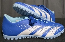 Adidas Shoes Men US 13 Predator Accuracy 4 FxG Blue Soccer Football Cleats NEW