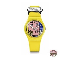 Swatch REVERIE BY ROY LICHTENSTEIN THE WATCH ART JOURNEY 2023 SO28Z117 Yellow