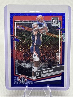 2023-24 Donruss Optic - Kyle Kuzma #74 Choice Blue Mojo Prizm /24 Wizards NM+