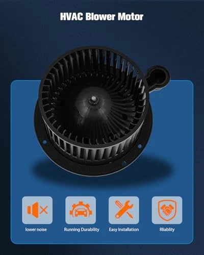 HVAC Heater Blower Motor w/Fan for 2006-2010 Ford Explorer/Mercury Mountaineer Foto 3 de 4