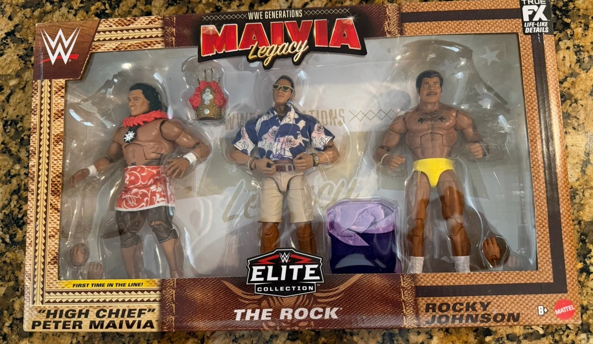 Rocky Johnson In Sports Action Figures for sale | eBay