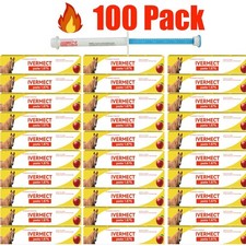 100 Pack In Box Paste Horse Dewormer Apple Flavor wormer Friendly design