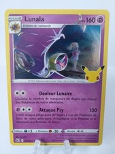Carte Pokémon : Lunala, Holo, 15/25, EB07.5, Célébrations, FR, BE / LP