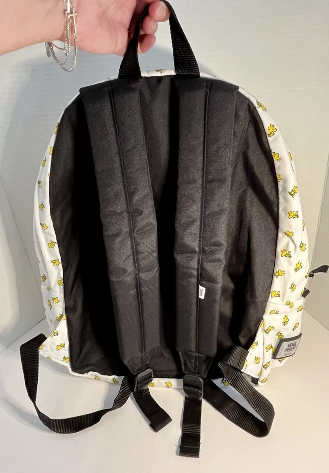 Mochila Woodstock Rara Vans “Off The Wall” Vans X Peanuts 2017 Blanca Foto 4 de 4