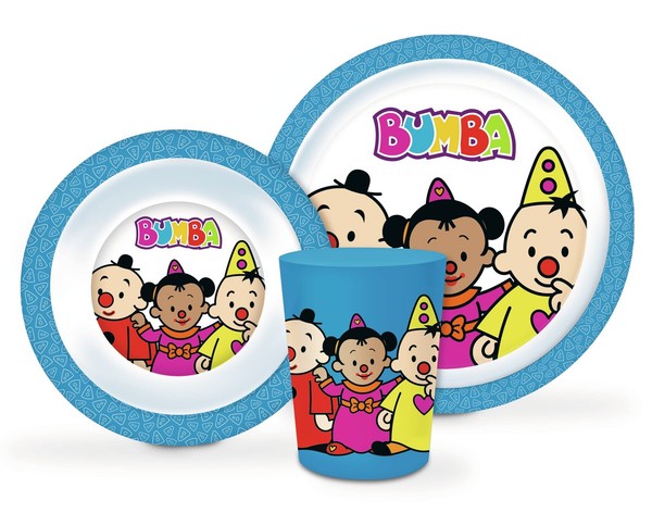 Bumba Kindergeschirr - Essset - SchüSsel/Teller/Becher-image