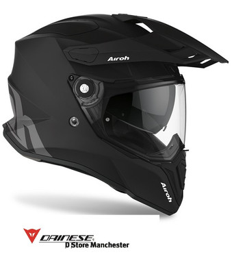 Airoh Commander Matt Schwarz On Road Off Road Dual Sport Touring Urban Helm 2XL