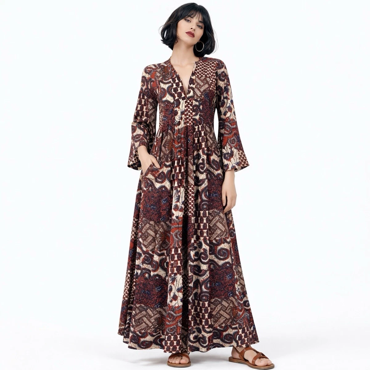 Batik Casual Dresses for Women for sale | eBay