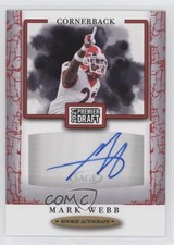 2021 Sage Premier Draft Auto Red Mark Webb #A70 Auto 00jj