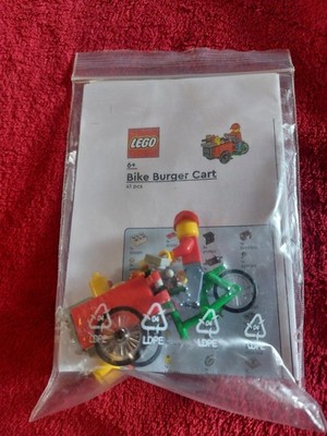 Lego Bike Burger Cart 6614213 Make & Take Burger-Verkaufs-fahrrad neu 2026
