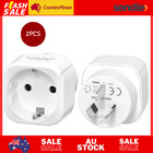 2PCS EU to AU Travel Plug Adapter, Euro to Australian Power Adapter, German Trav