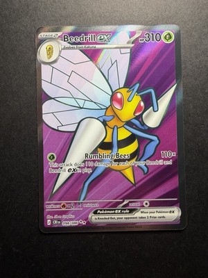 pokemon card beedrill ex M XY Black Star Promo Pokemon Center #XY158 PSA 10 Weakness Fire 2 Resistance None None Rules Mega Evolution rule Mega Shiny Beedrill EX Card