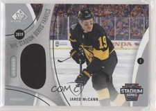 2019 Upper Deck SP Game Used NHL Stadium Series Fabrics Jared McCann #SS-JM 8tn