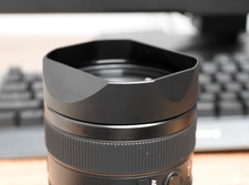 Metal Square Camera Lens Hood with Cap For Sony FE 50mm F1.4 GM 50/F1.4 Lens