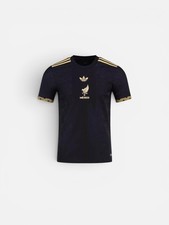 Adidas Mexico Gold Jersey 'Black'