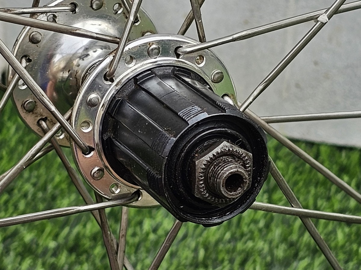 HED Jet 650c Tubular Rear Wheel – Shimano 600 Hub, HG10 Freehub