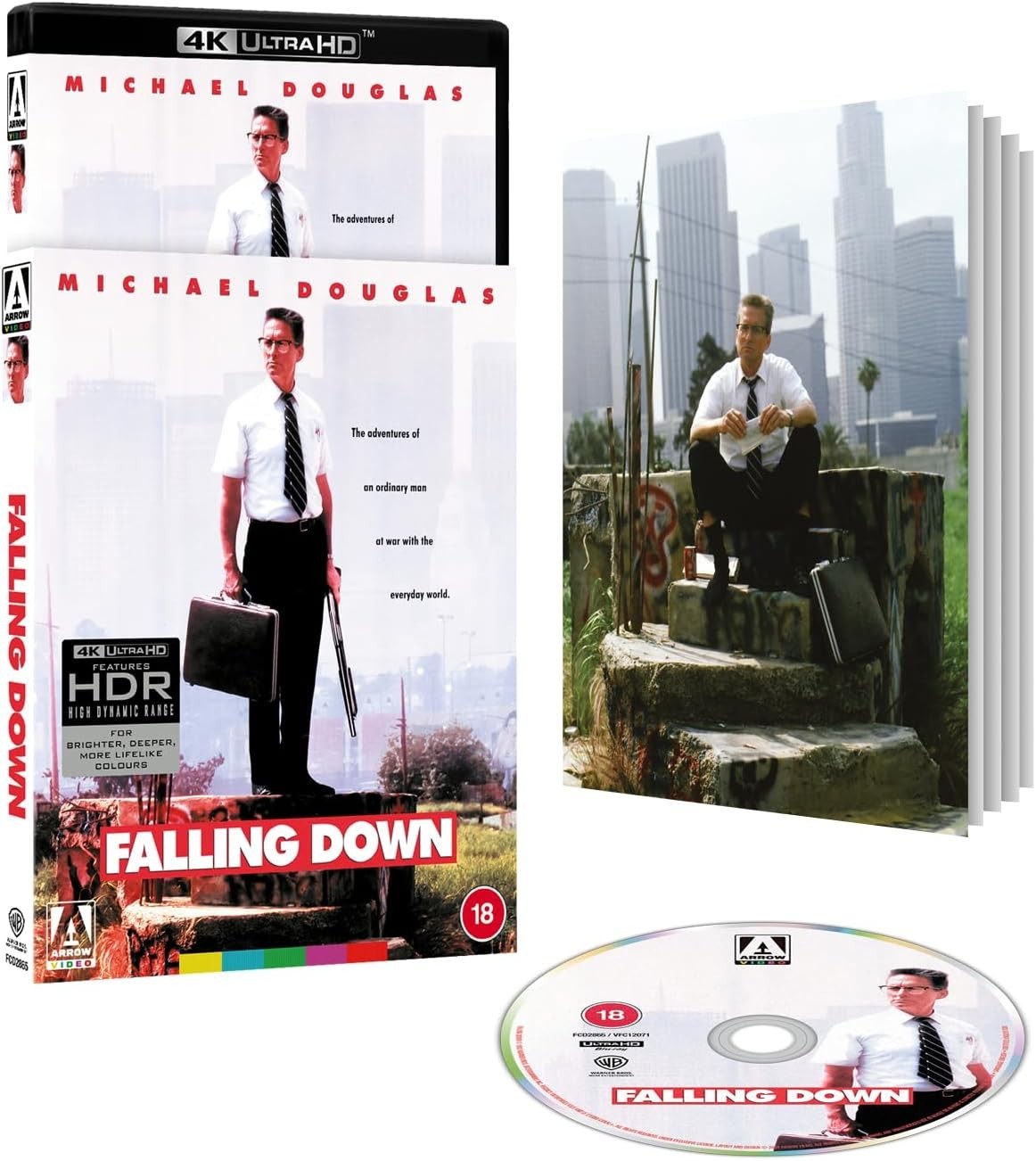 FALLING DOWN (1993) Michael Douglas 4K UHD Blu-Ray Limited Edition BRAND NEW