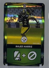 Najee Harris 2024 Mattel UNO Elite NFL Core #069 Green Foil Pittsburgh Steelers