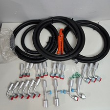 26pcs Ac Hose Kit 6.5ft Air Conditioning Hose And Fitting Kit - Includes 6.5ft 26pcs Ac Hose Kit 6.5ft Air Conditioning Hose And Fitting Kit - Includes 6.5ft