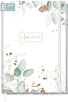 Trendstuff Journal Classic A5 dotted 'Blattgold' 