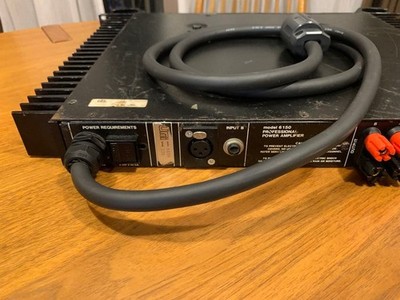 urei 6150 パワーアンプ UREI 6150 Power Amplifier Custom Cables Used Noise Reduced Stable