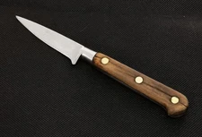 rare Vintage Sabatier France Paring Knife 2.5" Grapes Cluster Logo