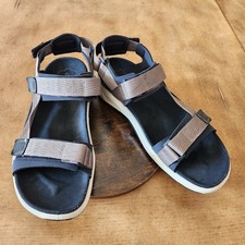 Ecco X-Trinsic Strap Sport Sandals Men's 11 Gray Outdoor Gorpcore Arch Support