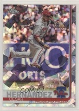 2019 Topps Chrome Sapphire Edition Cesar Hernandez #331 b0q