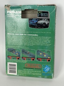 Nintendo NES R.C. PRO-AM Video Game CIB, Cart, Instructions, Box