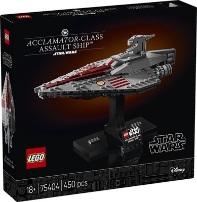 LEGO 75404 Star Wars Nave d''Assalto di Classe Acclamator