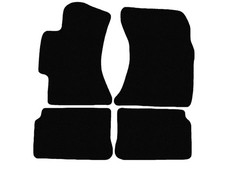 Velours Fußmatten für Subaru Impreza III, GH 2007-2011 , Schwarz x14 Rand