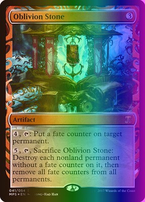 MTG Magic the Gathering Oblivion Stone (41/54) Kaladesh Inventions LP FOIL