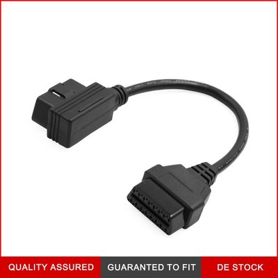 16-poliges OBDII/OBD2-Diagnoseadapter-Stecker-L-Verlängerungskabel-Werkzeug