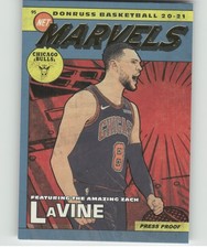2020 Donruss Basketball Zach LaVine #2 Net Marvels Press Proof