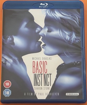 Basic Instinct 1992 2-Disc REGION B StudioCanal UK Blu-Ray Virtually Brand New