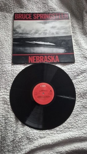 Bruce Springsteen Nebraska 12" Vinyl LP Record 1982 UK CBS