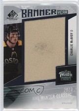 2023-24 Upper Deck SP Game Used Banner Year Winter Classic Charlie McAvoy 07pz
