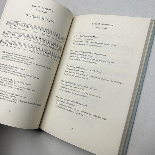 Folk Songs of Europe International Folk Music Council 1963 editor Maud Karpeles - Picture 19 of 20