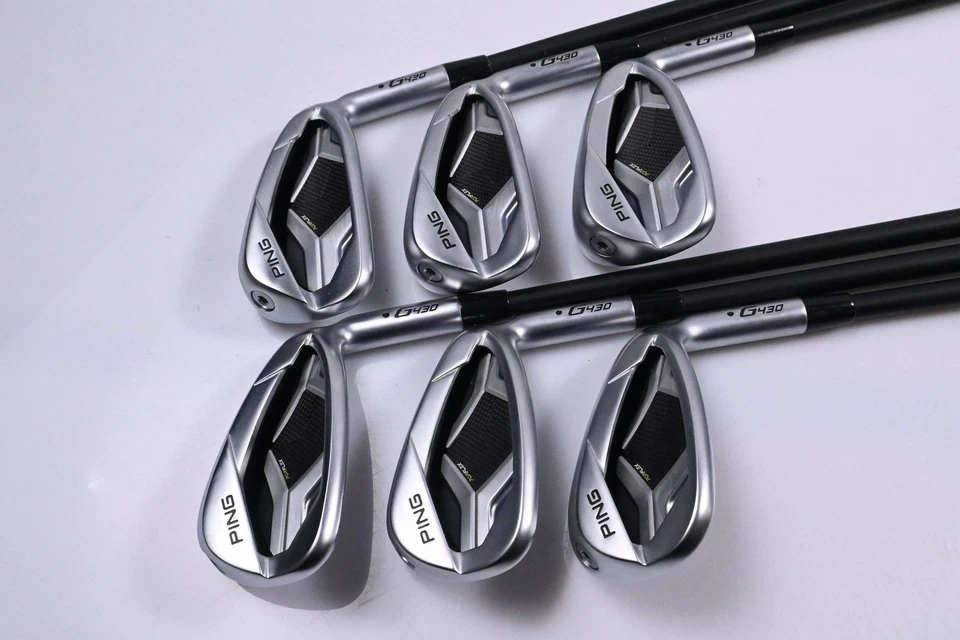 Ping G430 Irons / 6-PW+54° / Black Dot / Regular Flex Ping Alta CB Black Shafts - Image 2 of 4