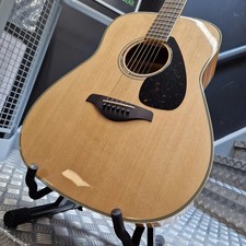 Yamaha FG840 NT (Natural) Acoustic Guitar-Excellent-Warranty