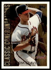 1996 Topps Classic Confrontations Tom Glavine Atlanta Braves #CC14