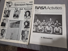 NASA Spaceport News JFK 1986 51-L Hail & Farewell & NASA Activities In Memoriam