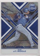 2016 Panini Elite Extra Edition Aspirations Blue 53/75 JT Riddle #83 0b2
